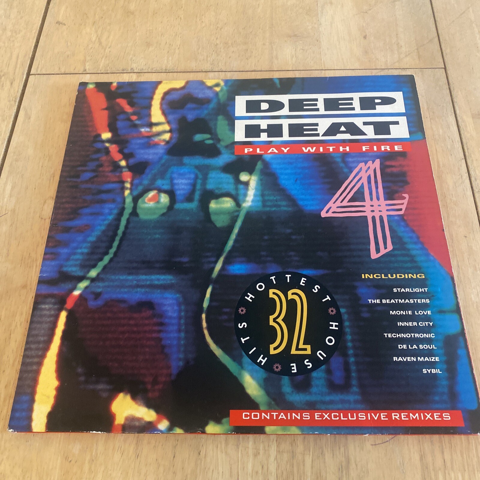 DEEP HEAT 4 Play With Fire 1989 Double Vinyl LP House Dance Hip Hop EX/VG+