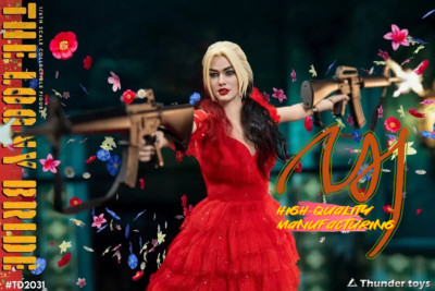 IN STOCK New Thunder Toys TD2031 1/6 Crazy Bride Harley 12'' Figure Fast Ship