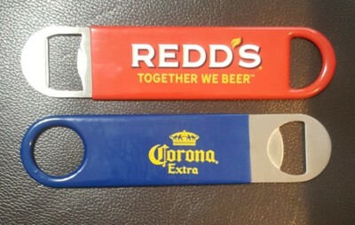(2) Redds Apple Ale ''Together We Beer'' & Corona Light Bottle Openers | New 