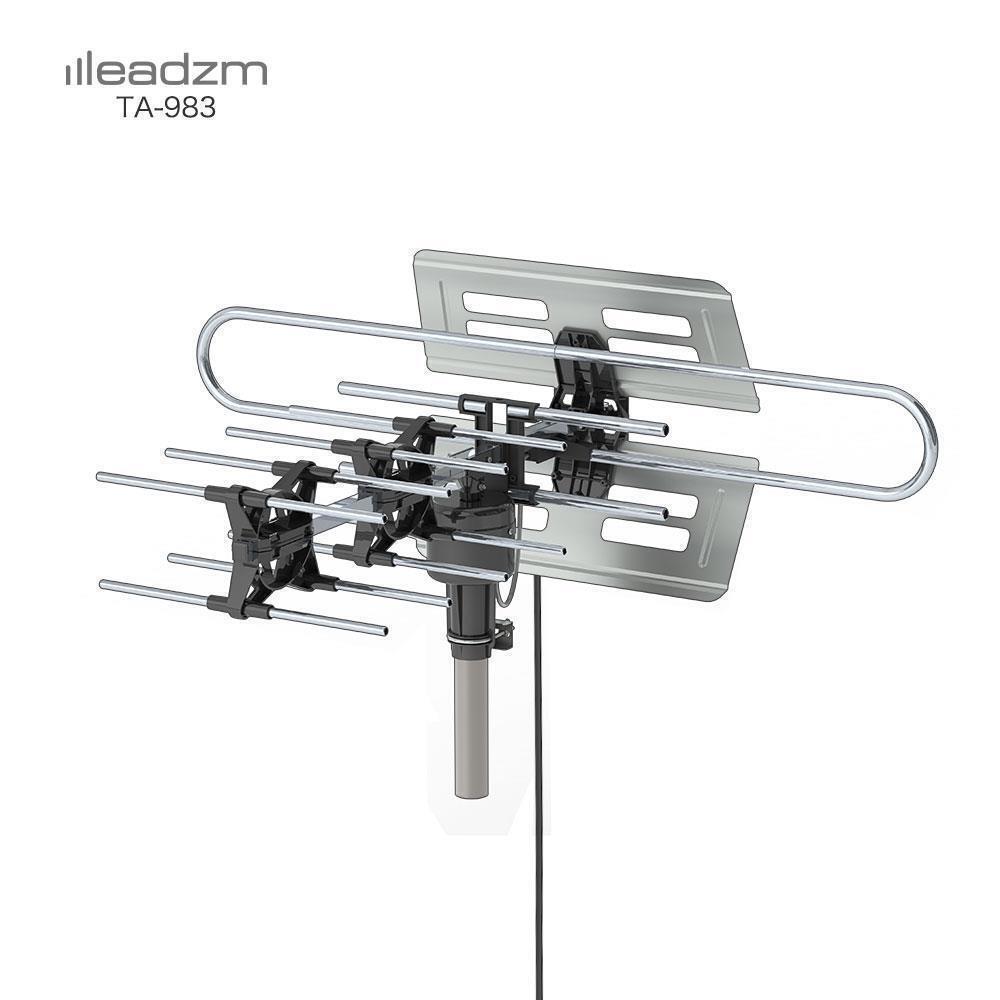 980 Miles HDTV 1080p Outdoor Amplified HD TV Antenna Digital UHF VHF 360° Rotate