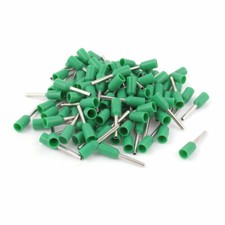 100Pcs E0508 22AWG Insulated Ferrule Wire Cord End Terminal Connector Green
