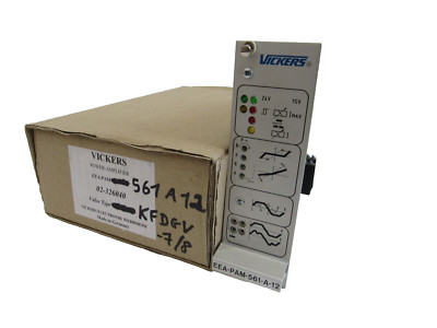 NEW VICKERS EEA-PAM-561-A-12  POWER AMPLIFIER EEAPAM561A12