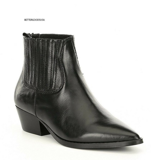 black western chelsea boots
