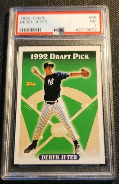 DEREK JETER 1993 TOPPS 98 PSA 7 - Rookie Card