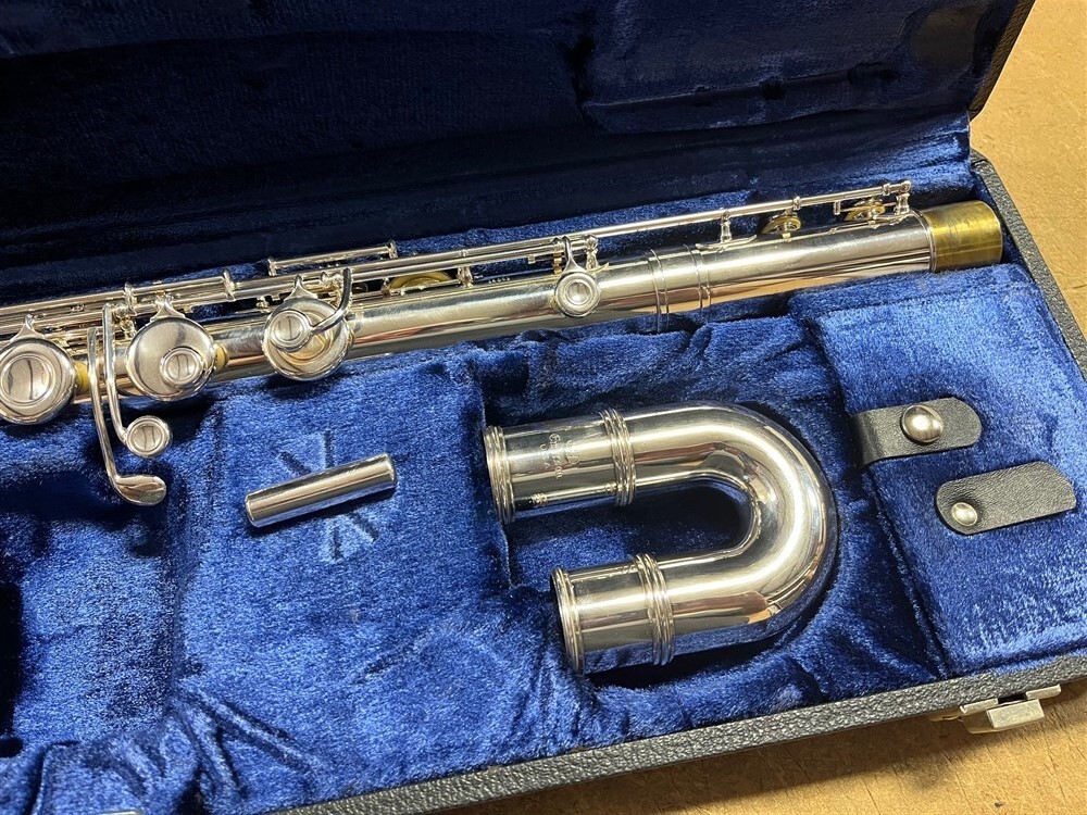 Beautiful! Emerson Eld USA Bass Flute eBay