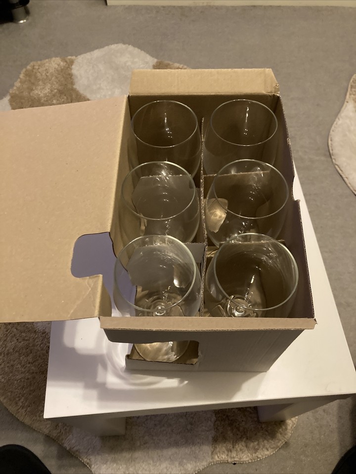 IKEA Svalka Set Of 6 Wine Glasses 10 Oz Designed By Asa Gray eBay