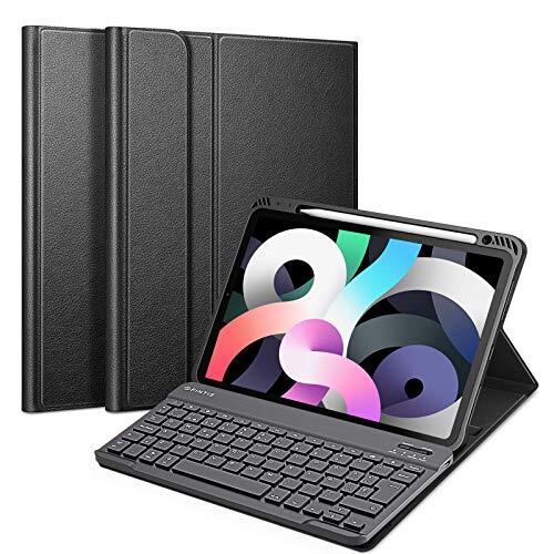 FINTIE Keyboard Case with Built-in Pencil Holder for iPad Air 4th Generation ...