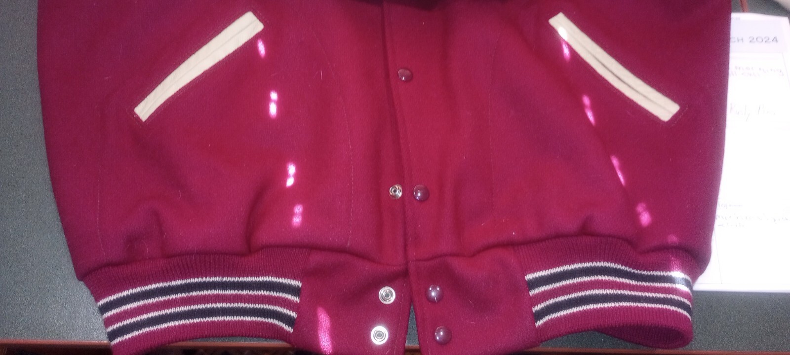 Dukes Car Club Jacket, Vintage, Spokane,WA. Sz 50,Varsity Letterman Leather Wool eBay