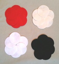 Felt Circles 2.5" - 320 Piece Lot - 4 Color Packs - Felt Rounds for Crafts 