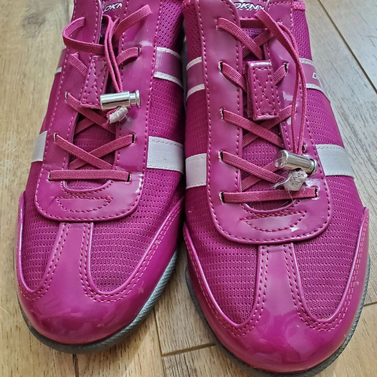 Dkny pink shop sneakers