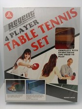 Vintage Regent 4 Player Table Tennis Set Model 50736 Factory Sealed
