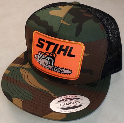 STIHL Patch on Yupoong Trucker Hat /YP Classic 6006/5 Panel