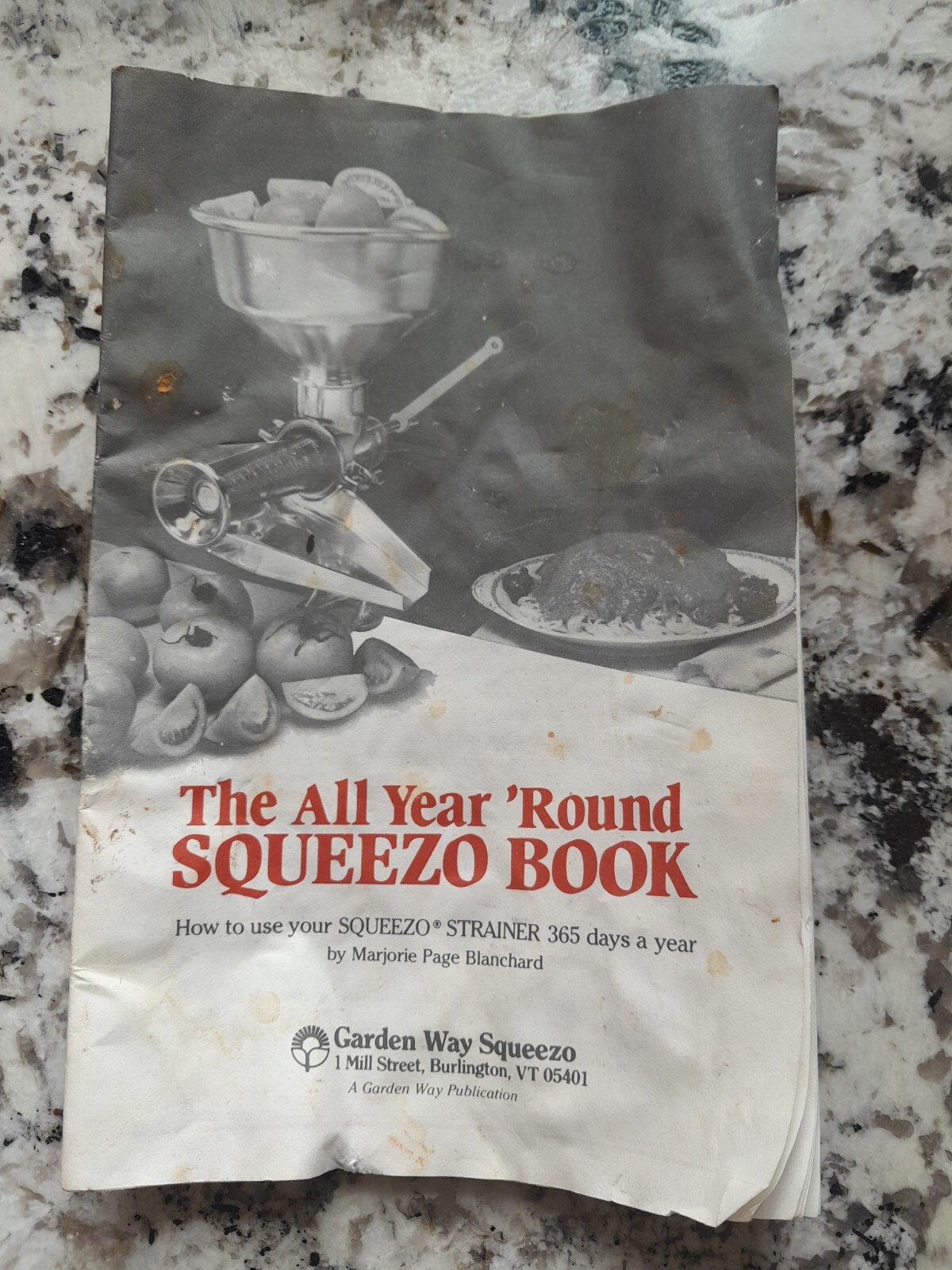 Vtg Garden Way Squeezo Strainer Complete W/ Pumpkin & Berry Screens eBay