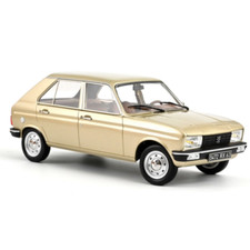 NOREV COLLECTORS 1:18 AUTO DIE CAST PEUGEOT 104 GR 1981 BEIGE METALLIC 184904