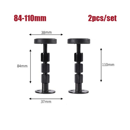 2Pcs Adjustable Threaded Bed Frame Anti-Shake Tool Bed Headboard Stopper Install