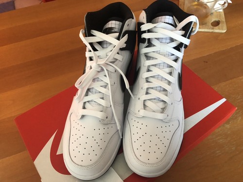 nike dunk se camo white black nuove size 44 uk 9 us 10 high fluo entra e leggi - Foto 2 di 9