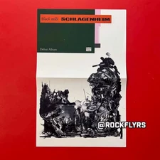 BLACK MIDI  "SCHLAGENHEIM" 2019 Original 11x17 Album Promo Poster. Last One!