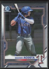 2021 Bowman Draft #BDC-139a Maximo Acosta Chrome