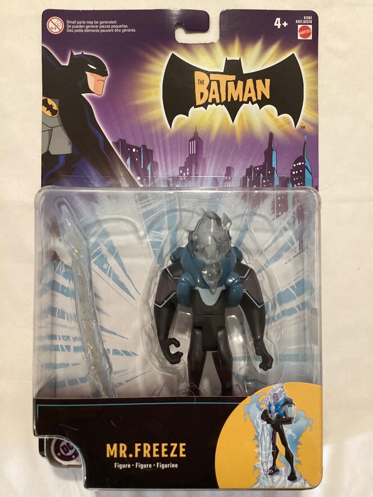 2005 Mattel Batman Mr. Mister Freeze Sword Animated Series Action Figure NEW