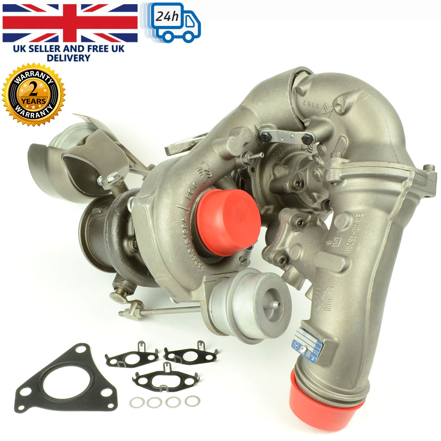 Turbocharger Mercedes C E CLS GLK Sprinter 2.2CDI BI Turbo 