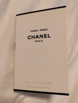 CHANEL LES EAUX DE CHANEL PARIS - PARIS EAU DE TOILETTE SPRAY SAMPLE .05 FL OZ