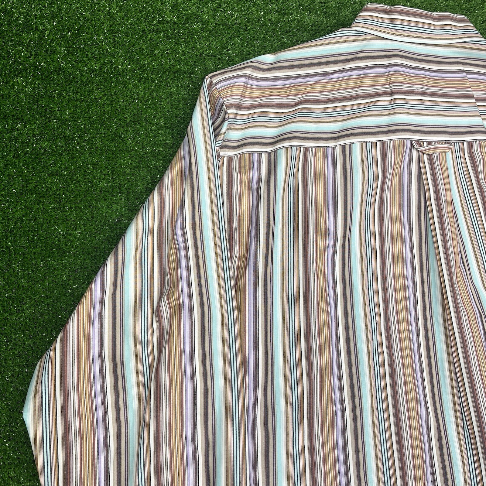 Pendleton Long Sleeve Button Down Colorful Stripe… - image 22