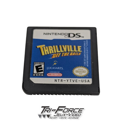 Thrillville Off The Rails Nintendo DS Cart ONLY, Tested ! Free Shipping