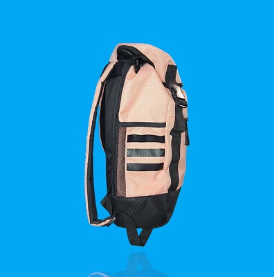 Adidas Midvale backpack Glow Pink & Black GUC adidas Unisex Midvale Backpack, Glow Pink/Black, ONE SIZE  main image 4