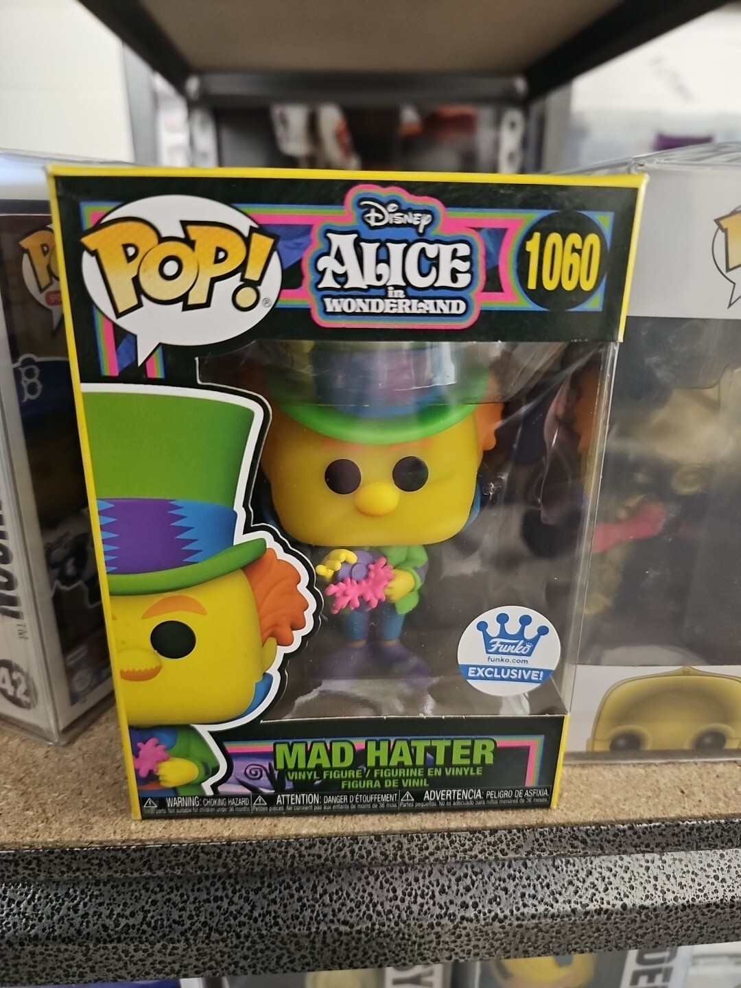 Funko Pop! Vinilo: Disney - Sombrerero Loco - Funko Web (Fw) (Exclusivo) #1060