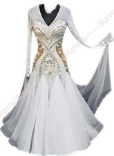 Tassel Latin Dance Dress Clothing Salsa Costume Ballroom Competition SMOOTH