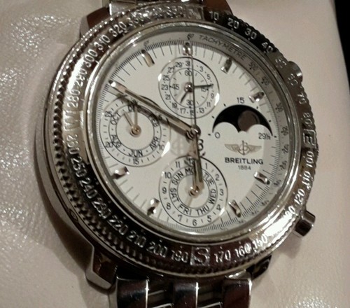 Breitling Astromat GMT 1461 Chrono Fasi Lunari Automatic ref. A 19405 | eBay