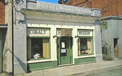 Cobalt Mining Museum Cobalt Ontario ON Exterior View Vintage Postcard E12