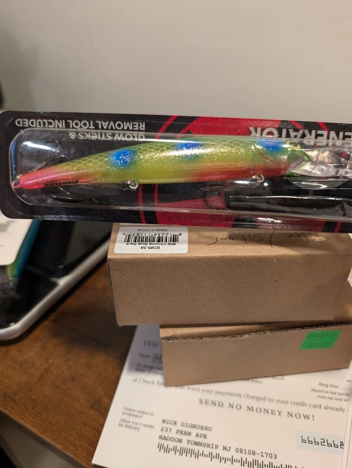 GENERADOR BANDIT 4.6" 3/4OZ BDTDGENG02 "PRÉSTAMO TIBURÓN" J2362 Foto 3 de 4