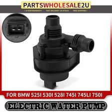1x Electric Engine Auxiliary Water Pump For Bmw E39 525i 530i 528i 745i 750i X5 1x Electric Engine Auxiliary Water Pump For Bmw E39 525i 530i 528i 745i 750i X5