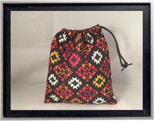 Gymnastics Leotard Grip Bags / Rich Southwest Print Gymnasts Birthday Goody Bag