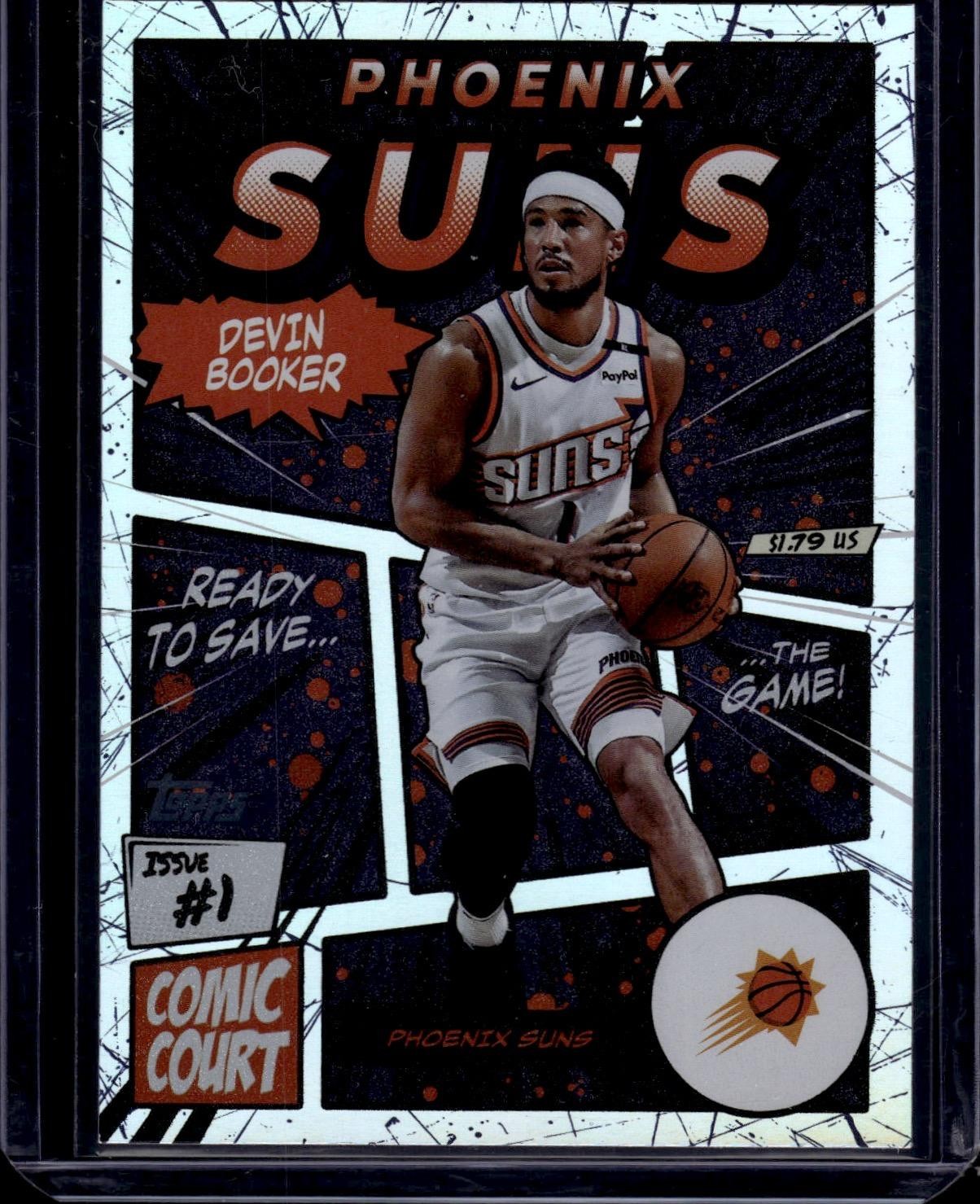 Devin Booker 2025-26 Topps Comic Court #CC-14