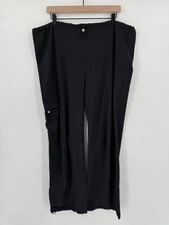 Alo Yoga Low Rise Megastar Cargo Pants Black Women’s Size Large