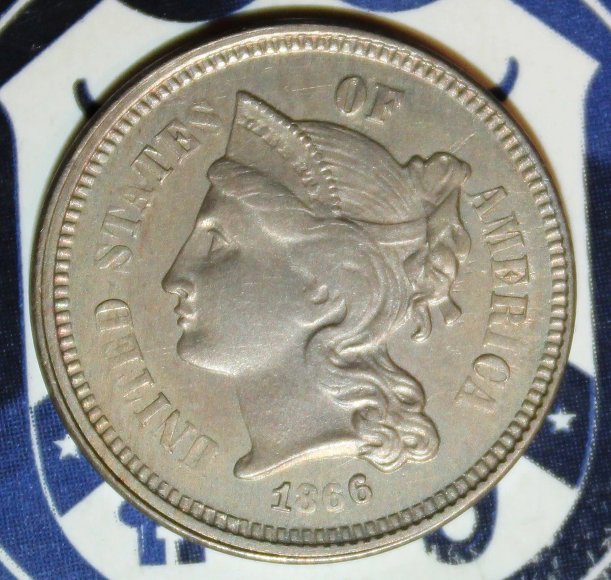 Uncirculated 1866 Year US Three Cent Nickels for sale | eBay