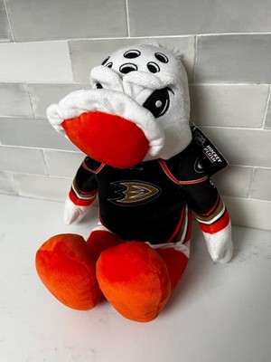 Anaheim Ducks NHL Mascot Wild Wing 16'' Black Jersey Plush Doll by Plushland NWT