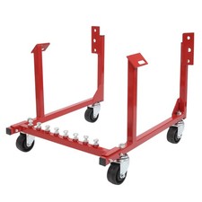 Engine Cradle Stand 1000 Lbs For Chevy Chevrolet V8 Red