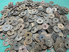 Lot of 100 pcs Northern Song Dynasty Mixed Chinese Cash Coins River Find Java