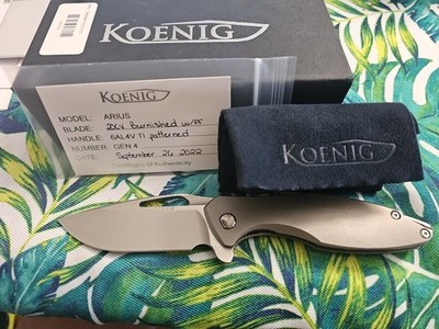 Koenig Arius Patterned Handle 20CV