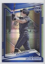 2022 Panini Elite Extra Edition Aspirations Blue 253/349 Jacob Reimer #119 15t1