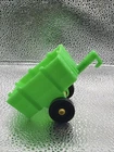 Vintage Fisher Price little people green cart/wagon for Farm/tractor