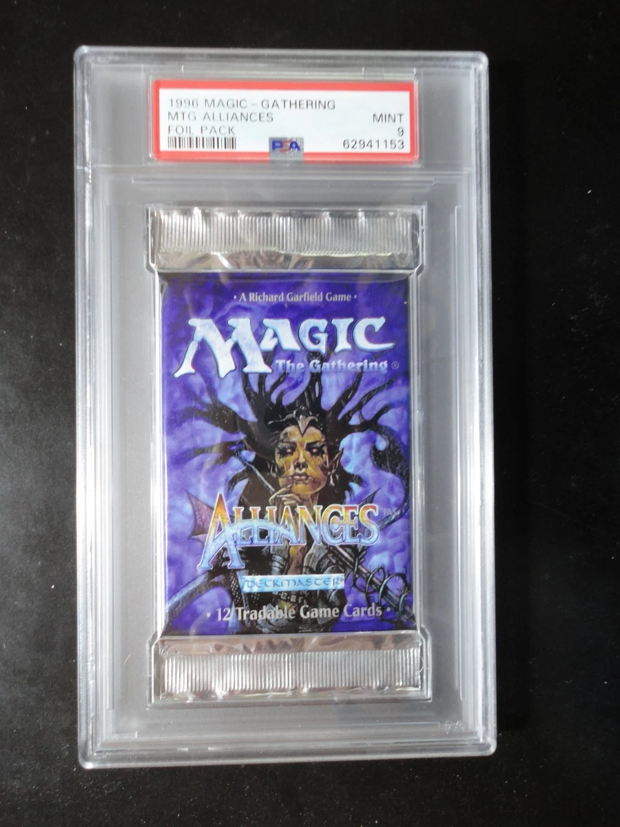 Magic: The Gathering Alliances Sealed Collectible Card Game Packs for sale 