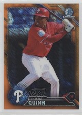 2016 Bowman Chrome Prospects Orange Shimmer Refractor Roman Quinn #BCP155 4l3