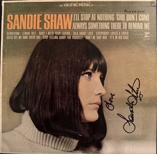 Sandie Shaw signed Album