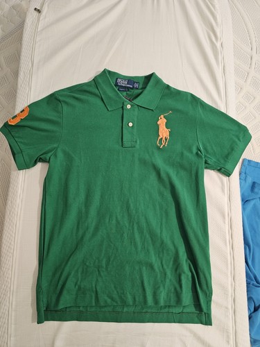 Polo Ralph Lauren Men's Short Sleeve Shirt Polo Big Pony Logo Size L - Picture 4 of 4