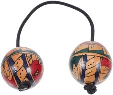 Handprint Asalato Aslatua Kashaka Instrument African Shaker Double Gourd Perc...