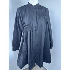 Zara Enya babydoll Dress black size Small Lolita